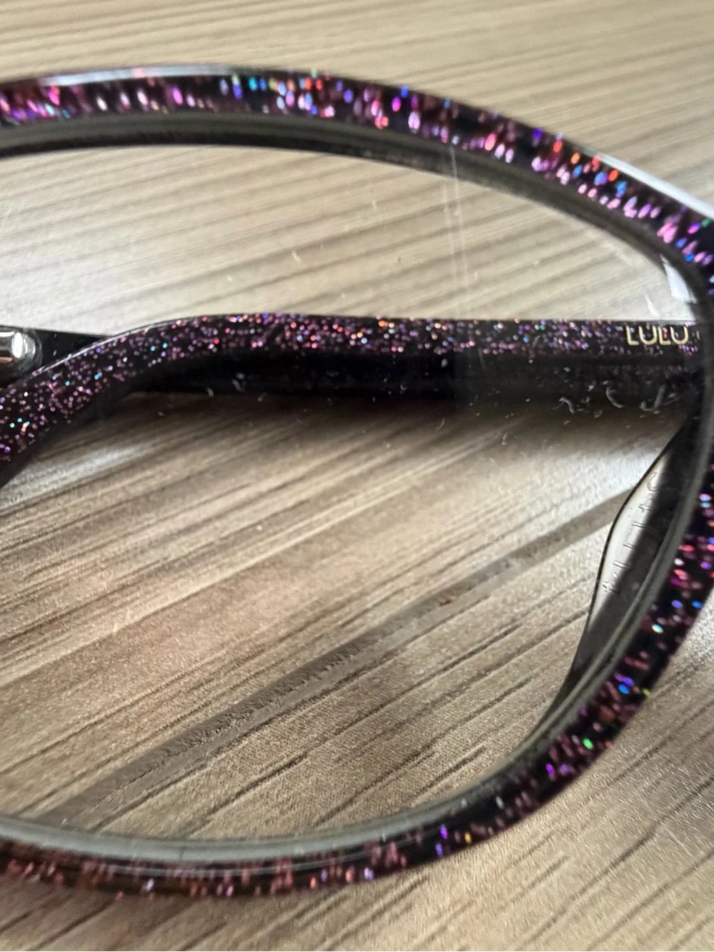 Lulu Guinness L895 Sparkle Black/Pink Frames 54-14-140
